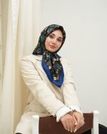 روسری ابریشم کجراه 07