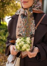 روسری ابریشم کجراه 04 - تصویر 2