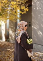 روسری ابریشم کجراه 04