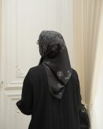 روسری ابرشیم ژاکارد 02