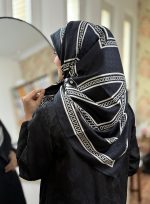 روسری ابریشم ژاکارد 089