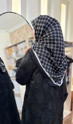 روسری ابریشم کجراه 083