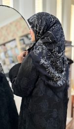 روسری ابریشم کجراه 078
