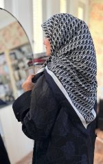 روسری ابریشم کجراه 084
