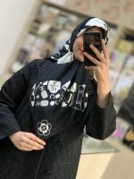 روسری ابریشم ژاکارد 087