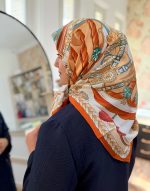 روسری ابریشم اعلا 043