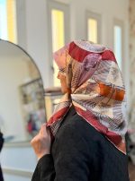 روسری ابریشم اعلا 048