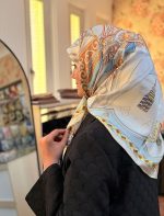 روسری ابریشم اعلا 049